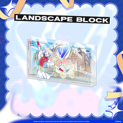 V4Mirai 3rd Anniversary Merch - Landscape Block