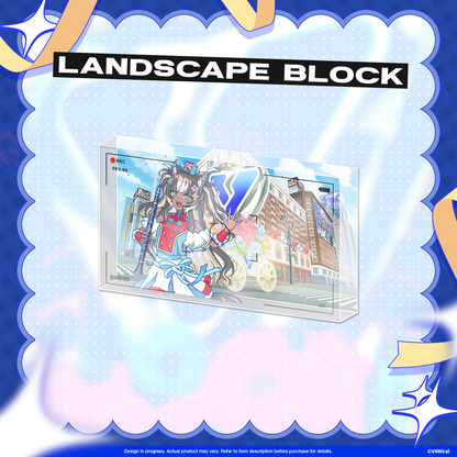 V4Mirai 3rd Anniversary Merch - Landscape Block