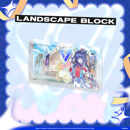 V4Mirai 3rd Anniversary Merch - Landscape Block