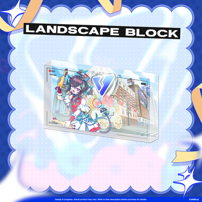 V4Mirai 3rd Anniversary Merch - Landscape Block
