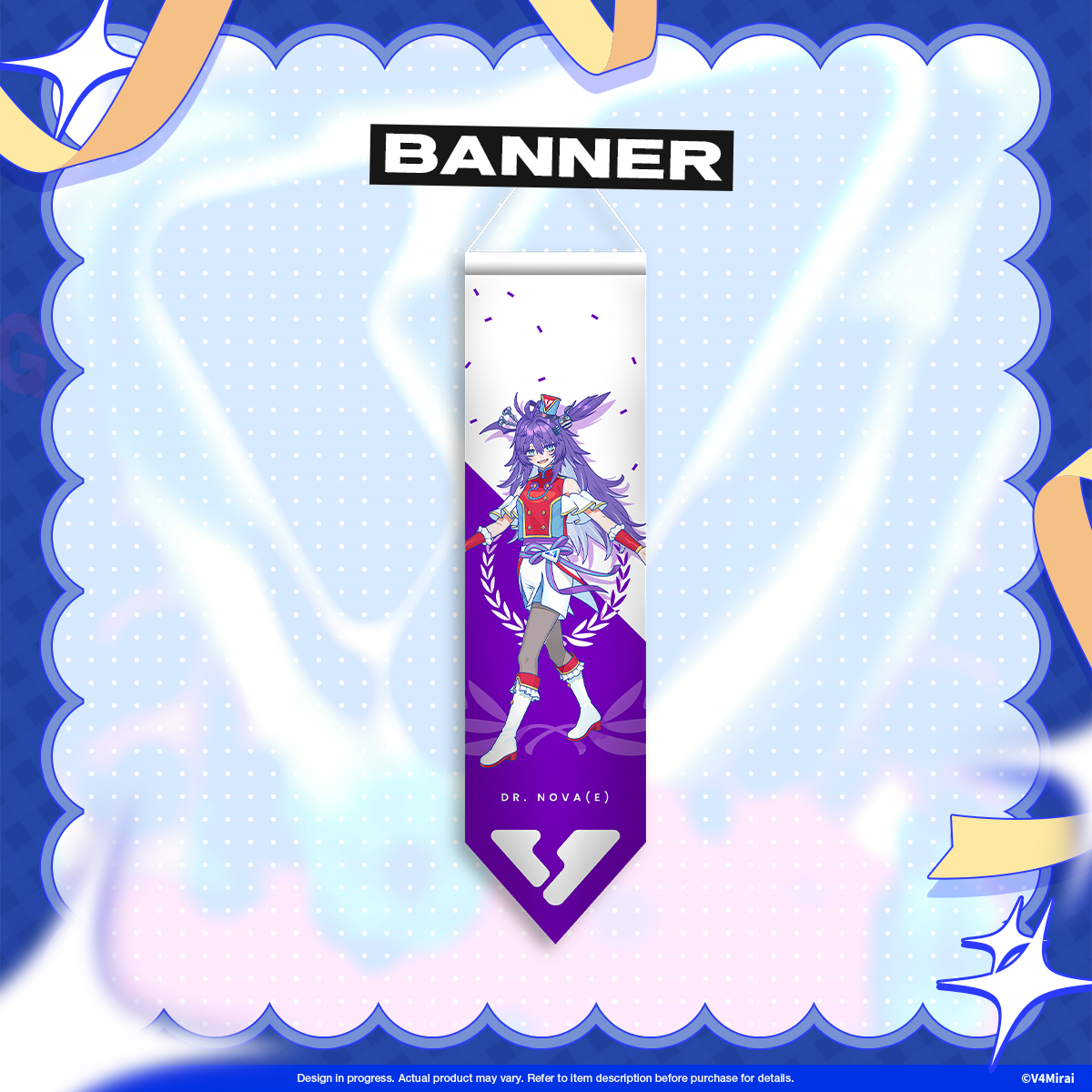 V4Mirai 3rd Anniversary Merch - Banner