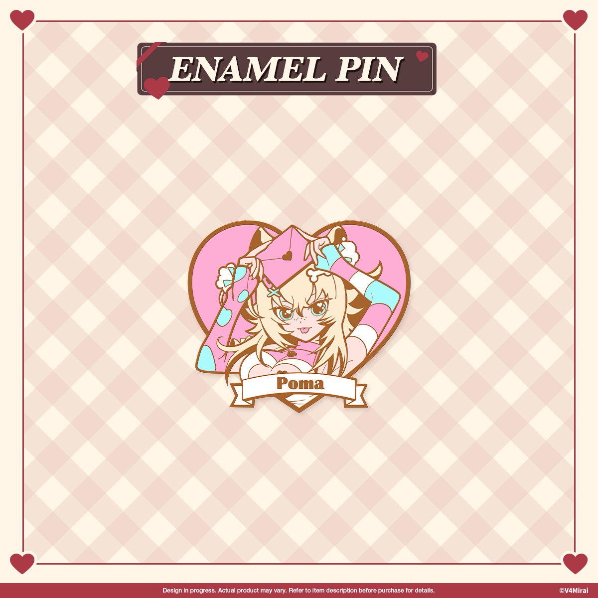 Enamel Pin - V4 Valentine 2025