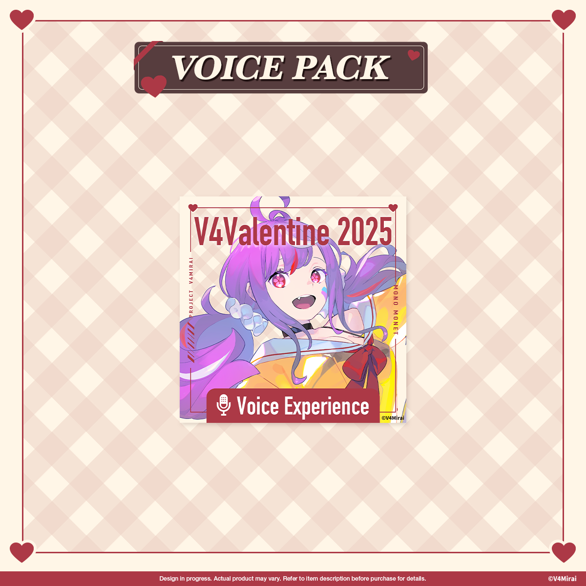 Voice Pack - V4 Valentine 2025