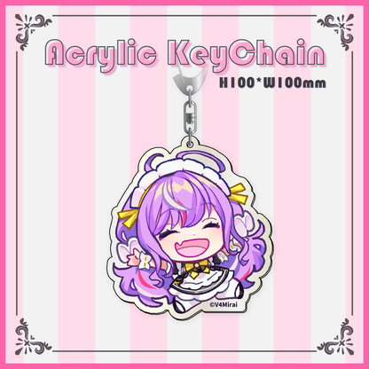 V4MaidCafe Acrylic Keychain - Mono Monet