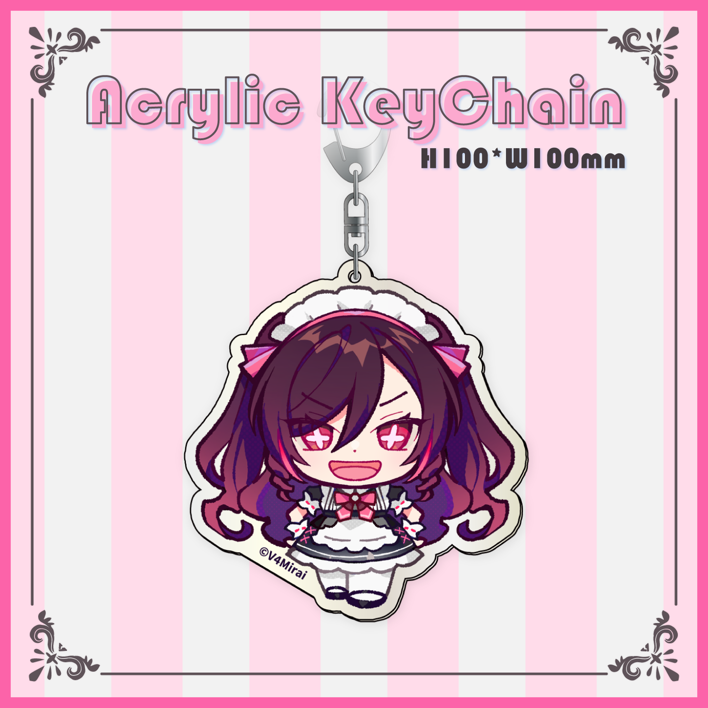 V4MaidCafe Acrylic Keychain - Yumi the Witch